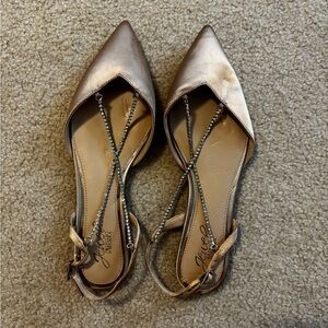 Satin Ballet Pointed Flats
